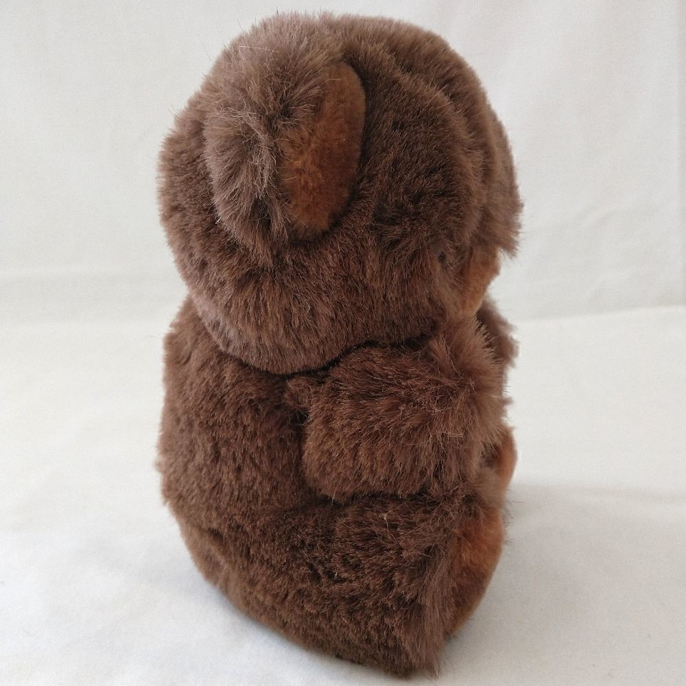 AMERICA WEGO Groom Teddy Bear Plush Vintage Stuffed Animal Korea Textured Brown. - Picture 3 of 16